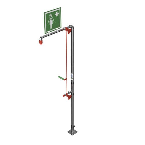 Douche de sécurité sur pied - EXP-20G - Hughes Safety Showers - d'intérieur / pour environnement dangereux / non chauffée