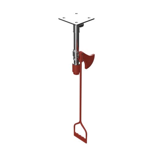 Douche de sécurité pour montage au plafond - EXP-23G/V - Hughes Safety Showers - non chauffée / pour environnement dangereux / d'intérieur