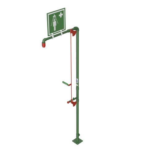 Douche de sécurité sur pied - EXP-SD-20GS - Hughes Safety Showers - non chauffée / multibuse / pour environnement dangereux