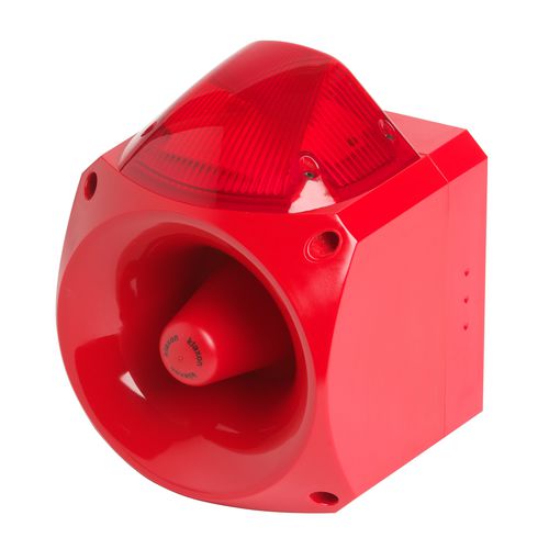 Diffuseur d'alarme sonore avec feu à LED - Alarms - Hughes Safety Showers - avec feu de signalisation