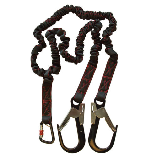 Longe anti-chute à sangle - K2™ Twin Tail - JSP - à absorption d'énergie / double