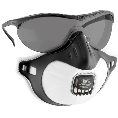 Masque de protection masque complet - FilterSpec® series - JSP - mono-filtre / avec valve