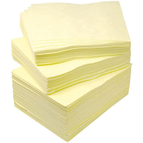 Absorbant feuille - JSP - rouleau / pour produits chimiques