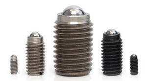 Poussoir à ressort - 06 IP series - Rencol - en acier inoxydable / à billes