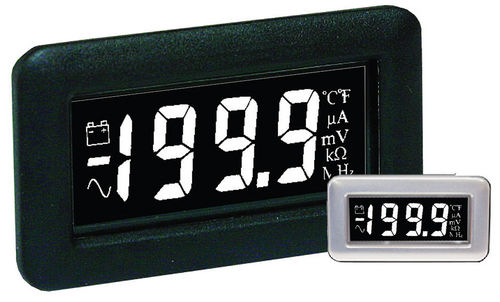 Voltmètre LCD - DPM 750S-EB - Lascar Electronics - stationnaire / DC