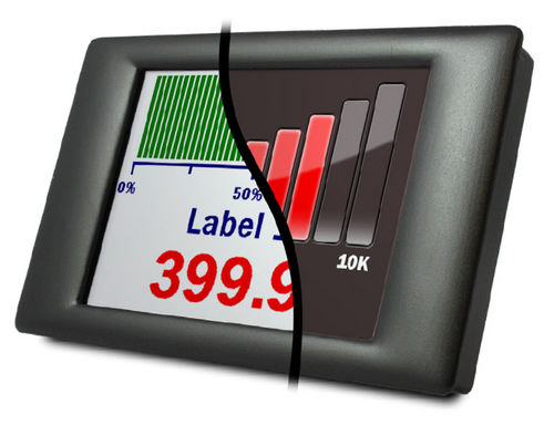 Écran LCD - 3.5" | SGD 35-M - Lascar Electronics - 3.5" / 240 x 160 / encastrable