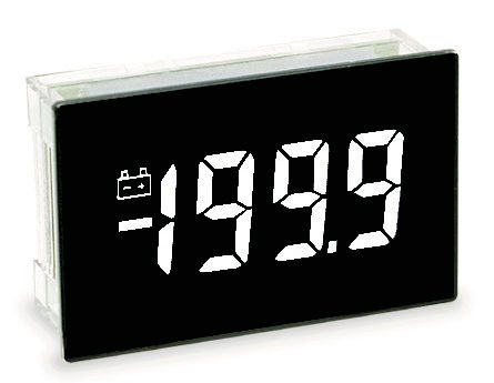 Voltmètre LCD - SP 400-EB - Lascar Electronics - stationnaire / DC