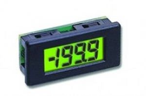 Voltmètre LCD - DPM 1AS-BL - Lascar Electronics - stationnaire / DC / ultraminiature