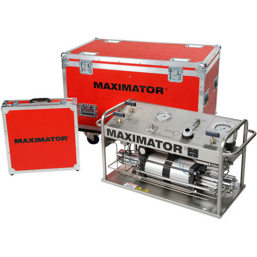 Station à surpresseur d'azote - Maximator GmbH