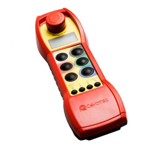Radiocommande - MC 2-3 - Cavotec - à boutons / industrielle / pour grues
