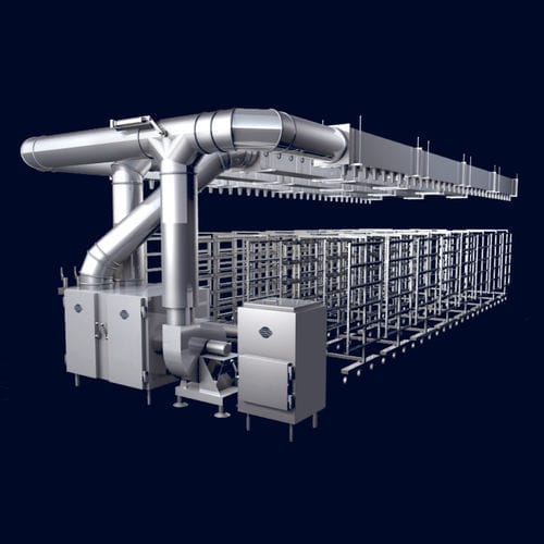Fumoir industriel à viande - bastra - pour poisson / pour maturation