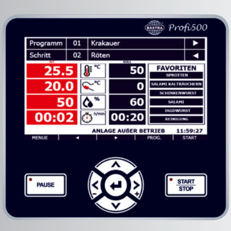 Système de contrôle de process - Profi500 - bastra - numérique / pour l'industrie / automatique