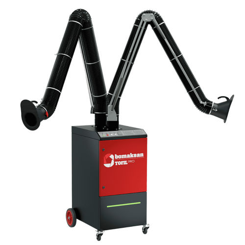 Aspirateur de fumée mobile - TOFILpro - Bomaksan Industrial Air Filtration Systems - de soudage / de rectification / à cartouche