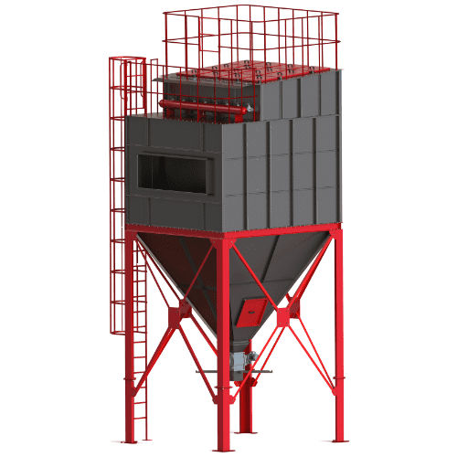 Unité de filtration ensacheuse - PLTF - Bomaksan Industrial Air Filtration Systems - à air / de poussières / à fumée