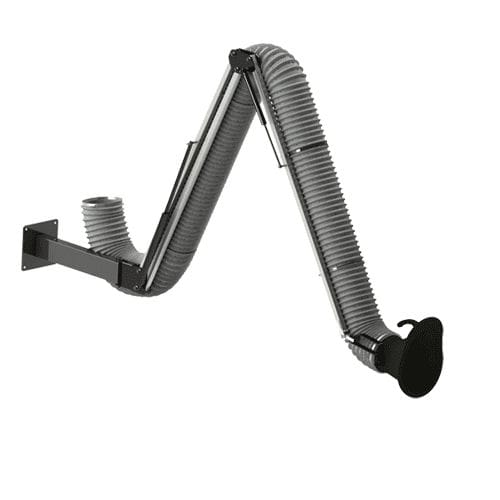 Bras d'aspiration fixe - AKROBAT PLUS - Bomaksan Industrial Air Filtration Systems - flexible / pour poussière / pour fumée de soudage