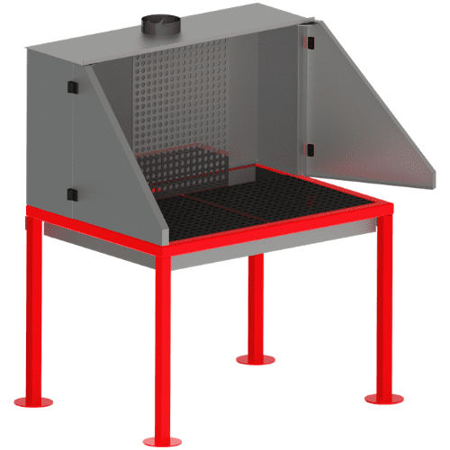 Table aspirante pour le soudage - BKM - Bomaksan Industrial Air Filtration Systems