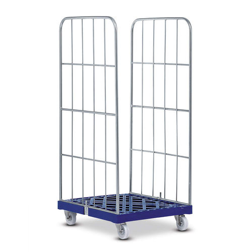 Roll-conteneur multiusage - RC/E - Wanzl Metallwarenfabrik GmbH - 2 panneaux / en maille métallique