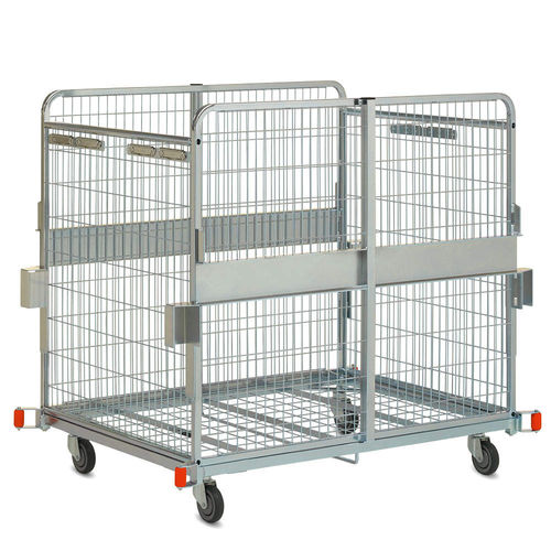 Chariot de stockage - Wanzl Metallwarenfabrik GmbH - en métal / polyvalent
