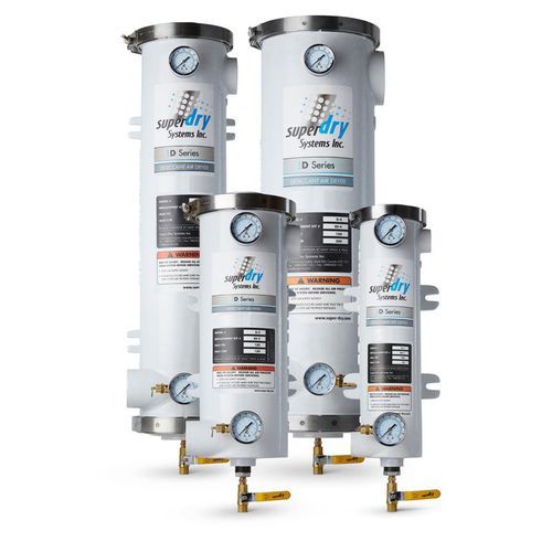 Sécheur d'air comprimé par adsorption - D series - Super-Dry Systems - à trois étages