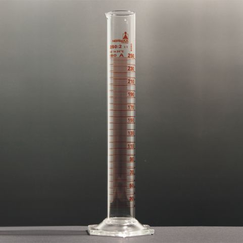 Éprouvette graduée translucide - Normax - Fábrica de Vidro Científico