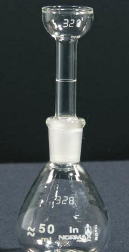 Pycnomètre en verre - Normax - Fábrica de Vidro Científico
