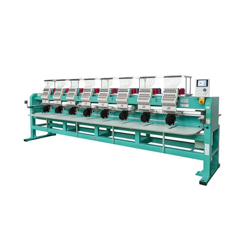 Machine à broder multitête - TFMX-ⅡC TYPE２ series - Tajima - plate / CNC / pour casquettes