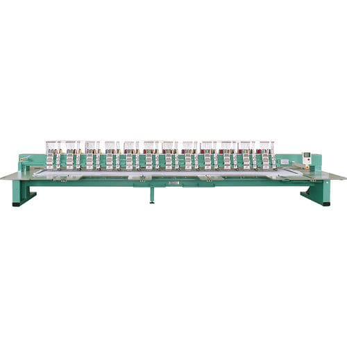 Machine à broder multitête - TLMX series   - Tajima - à 12 aiguilles / à 9 aiguilles / point noué