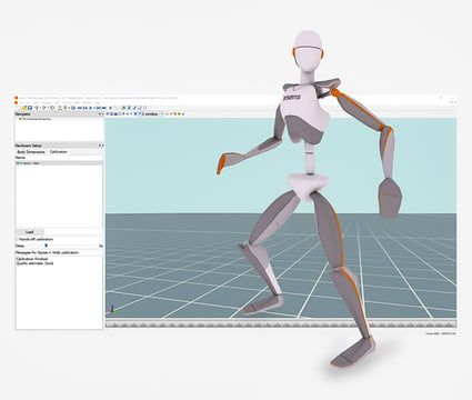Logiciel de visualisation - MVN Animate - Xsens - de calibration / de qualité / de commande