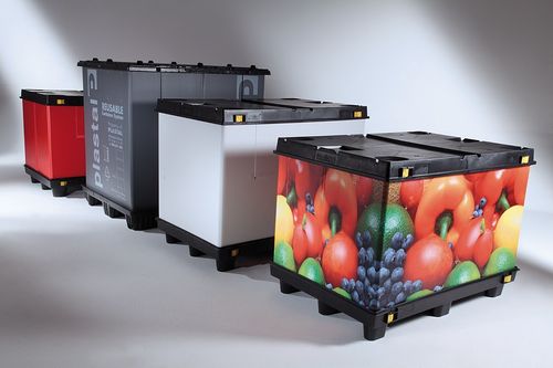 Conteneur en plastique - Eredi Caimi S.r.l. - emboîtable / gerbable