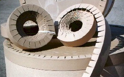 Cornière de protection pour rouleaux - Eredi Caimi S.r.l. - en carton