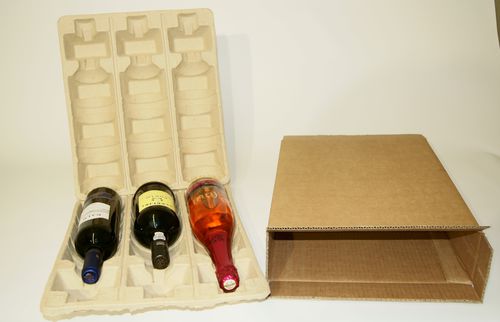 Emballage moulé - Eredi Caimi S.r.l. - pour le vin / sur mesure