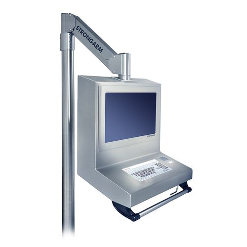 Terminal pour interface opérateur - MiniStation™ - Strongarm Designs - tactile / monté sur bras / 1024 x 768