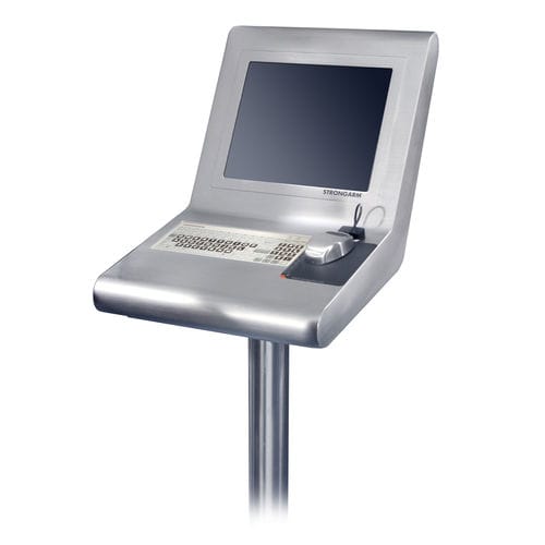 Terminal opérateur à écran tactile - MiniConsole™ - Strongarm Designs - sur pied / LCD couleur / compact