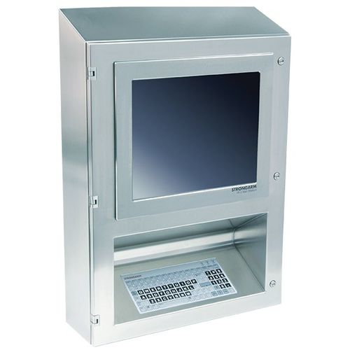Terminal tactile - Wall Station - Strongarm Designs - avec clavier / mural / 1920 x 1080
