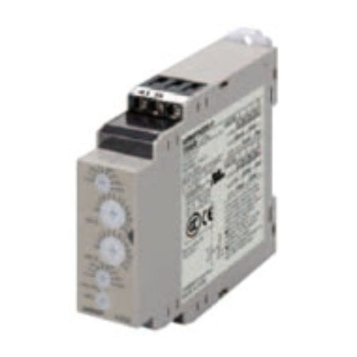 Temporisateur statique - H3DK-F  - OMRON - sur rail DIN / pour interrupteur