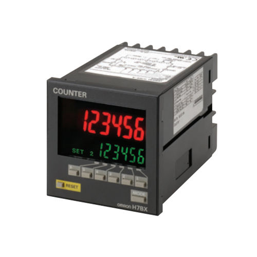 Compteur multifonction - H7BX series - OMRON - de temps / tachymètre / de lots
