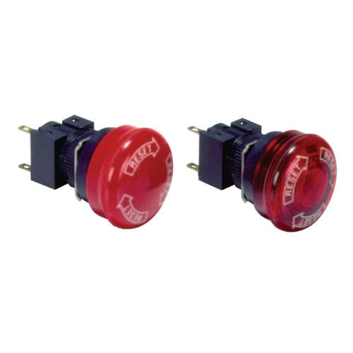 Bouton poussoir à ressort - A165E  - OMRON