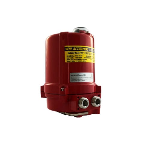 Actionneur de vanne électrique - ITQ004 - TruTorq Mekanotjanst Ltd - type quart de tour / à vis sans fin à double réduction / compact