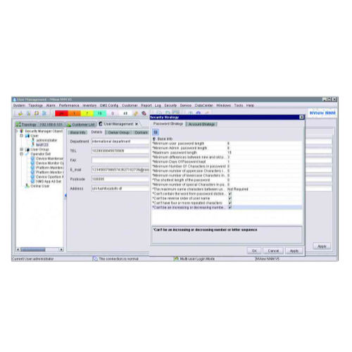 Logiciel de gestion - Raisecom Technology Co., Ltd. - de contrôle d'accès