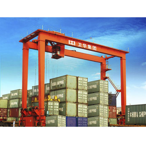 Portique sur rail - RMG - Henan Weihua Heavy Machinery Co., Ltd - pour applications marines