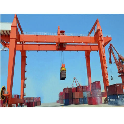 Portique sur rail - Henan Weihua Heavy Machinery Co., Ltd - pour container