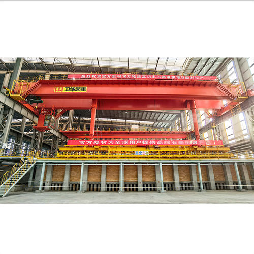 Pont roulant bipoutre - Henan Weihua Heavy Machinery Co., Ltd - pour soulever du métal en fusion / pour charge légère