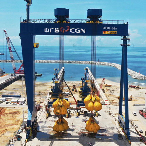 Portique sur rail - Henan Weihua Heavy Machinery Co., Ltd - pour fortes charges