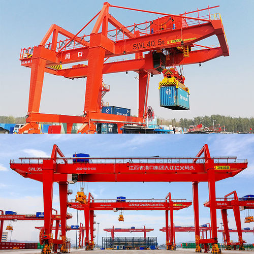 Portique mobile - smart port - Henan Weihua Heavy Machinery Co., Ltd - de déchargement de navire / pour container