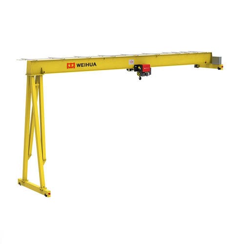 Semi-portique stationnaire - Henan Weihua Heavy Machinery Co., Ltd - monopoutre / électrique