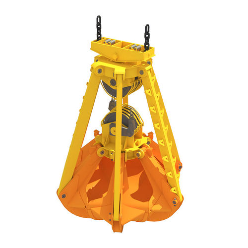 Grappin électrohydraulique - Henan Weihua Heavy Machinery Co., Ltd - à 6 dents