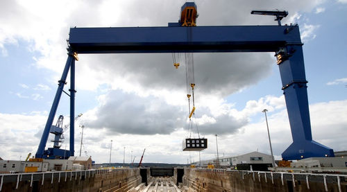 Portique sur rail - Henan Weihua Heavy Machinery Co., Ltd - de déchargement de navire / pour fortes charges