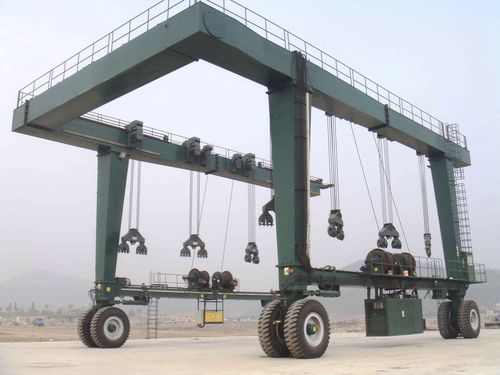 Portique sur pneus - weihua crane - Henan Weihua Heavy Machinery Co., Ltd - de déchargement de navire