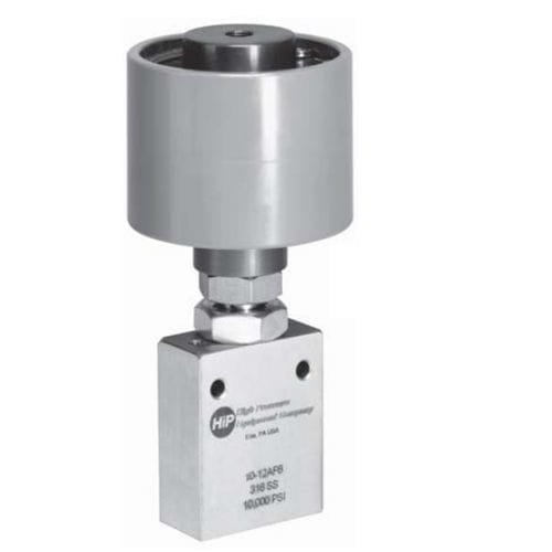 Vanne à piston - F series  - HIP - manuelle / pour air / normalement fermée