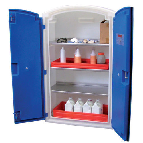 Armoire de stockage - AGM1002F - EMP - au sol / à étagères / double porte